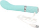 Pillow Talk Sassy G-Spot Vibe with Crystal Teal by BMS Enterprises - view 3