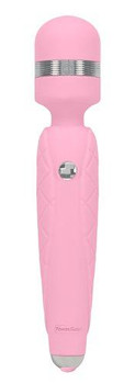 Pillow Talk Cheeky Wand Swarovski Crystal Pink Massager by BMS Enterprises