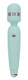 Pillow Talk Cheeky Wand Vibe Swarovski Crystal Teal by BMS Enterprises