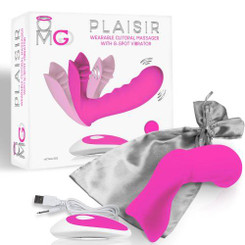 OMG Plaisir Wearable Clitoral Massager, G-Spot Vibrator Pink Best Adult Toys