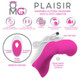 OMG Plaisir Wearable Clitoral Massager, G-Spot Vibrator Pink by Doctor Love - Product SKU DLOMGRV19