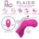 OMG Plaisir Wearable Clitoral Massager, G-Spot Vibrator Pink by Doctor Love - view 2