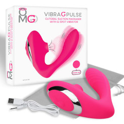 Omg Vibra G Pulse Clitoral Suction G-Spot Vibrator by Doctor Love