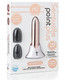 Sensuelle Point Plus Rose Gold Bullet Vibrator by Nu Sensuelle - view 2