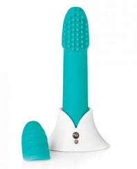Sensuelle Point Plus Teal Blue Bullet Vibrator by Nu Sensuelle
