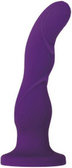 Love Harnessed Vibrating Dildo Purple Sex Toys