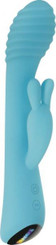 Aqua Bunny Blue Soft Rabbit Vibrator Adult Sex Toy
