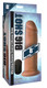 Big Shot Vibrating Remote Control Silicone 8 inches Dong Beige by Curve Toys - Product SKU CN19100110