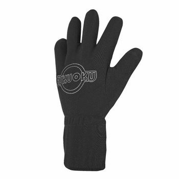 Five Finger Massage Glove Left Hand - Medium - Black Best Adult Toys