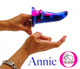 Annie-O Vixskin Galaxy Vibrating Dildo by Vixen Creations - Product SKU VX562GA