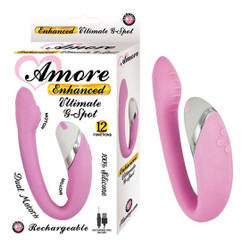 Amore Enhanced Ultimate G-Spot Pink Vibrator Adult Toy