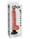 King Penis 10 inches Vibrating Penis with Balls Beige by Pipedream Products - view 2