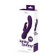 Bunny Deep Purple Rabbit Style Vibrator by Vedo - view 2