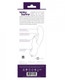Bunny Deep Purple Rabbit Style Vibrator by Vedo - view 3