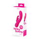 Kinky Bunny Plus Rechargeable Pink Rabbit Vibrator by Vedo - Product SKU VIBU0409