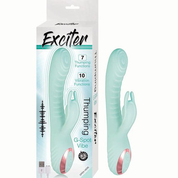 Exciter Thumping G-spot Vibe Aqua by NassToys