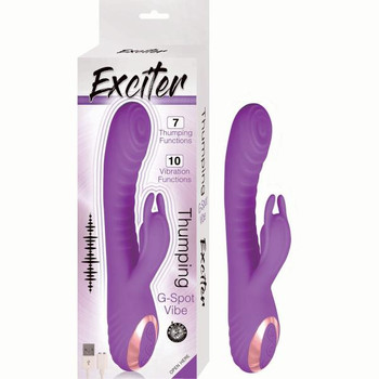 Exciter Thumping G-spot Vibe Purple by NassToys