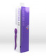 Twisty Dual Vibrating Wand Neon Purple by Maia Toys - view 2