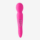 Zoe Rechargeable Dual Vibrating Wand Hot Pink by Maia Toys - Product SKU MTAV302PK