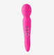 Zoe Rechargeable Dual Vibrating Wand Hot Pink by Maia Toys - view 2