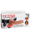 Fetish Fantasy 7 inches Vibrating Hollow Strap On Balls Beige by Pipedream Products - view 2