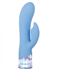 Glitteriffic Blue Rabbit Vibrator by Evolved Novelties