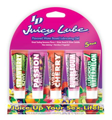 The ID Juicy Lube 12g Assorted Tubes 5 Pack Sex Toy For Sale