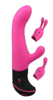 Adrien Lastic Butch Cassidy Pink Rabbit Style Vibrator Sex Toy