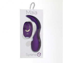 Syrene Remote Control Luxury USB Bullet Vibrator Purple by Maia Toys