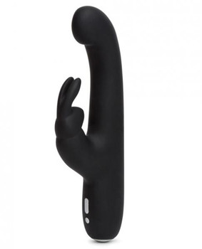 Happy Rabbit Slimline G-Spot Rechargeable Vibrator Black Adult Toy