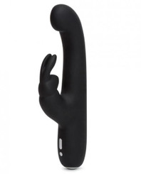 Happy Rabbit Slimline G-Spot Rechargeable Vibrator Black by Lovehoney ltd