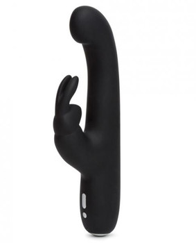 Happy Rabbit Slimline G-Spot Rechargeable Vibrator Black by Lovehoney ltd