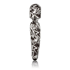 Hype Massager Body Massage Wand Black White by Cal Exotics