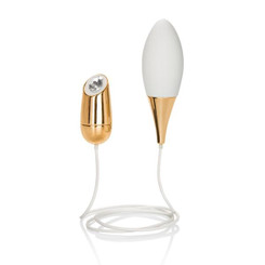 Callie Vibrating Mini Massager White by Jopen