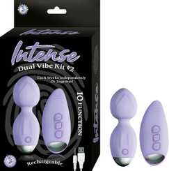 Intense Dual Vibe Kit 2 Lavender Purple Adult Toys