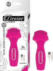 Devine Vibes Dual Wand Climaxer Pink Sex Toys