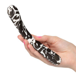 Hype Flexi Wand Black White Vibrator Sex Toys