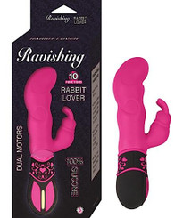 Ravishing Rabbit Lover Pink Vibrator Adult Sex Toy