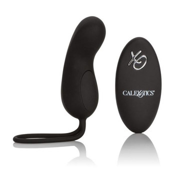 Silicone Remote USB Rechargeable Curve Black Bullet by Cal Exotics