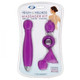 Cloud 9 Health & Wellness Wand Kit 9 Function Flexible Head Purple by Cloud 9 Novelties - view 4