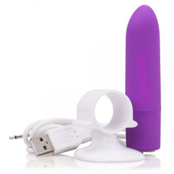 Screaming O Charged Positive Compact Vibrator Grape Sex Toy