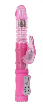 Eves First Thruster Pink Rabbit Vibrator Sex Toys