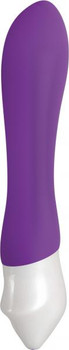 Heroine Smooth Silicone Purple Vibrator Adult Toy