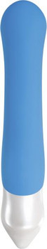 Tempest G Silicone Rechargeable G-Spot Vibrator Blue by Evolved Novelties