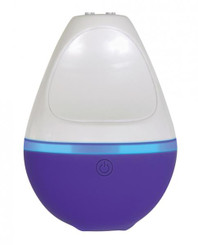 Tiny Dancer Purple White Clitoral Vibrator by Evolved Novelties