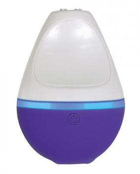 Tiny Dancer Purple White Clitoral Vibrator by Evolved Novelties