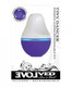 Tiny Dancer Purple White Clitoral Vibrator by Evolved Novelties - view 4