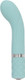 Pillow Talk Racy Vibe W/ Swarovski Crystal Teal by BMS Enterprises - view 4