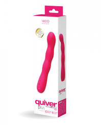 Vedo Quiver Plus Rechargeable Vibe Foxy Pink Adult Toys