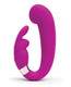 Happy Rabbit G-spot Clitoral Curve Vibrator Purple by Love Honey - Product SKU LH80252